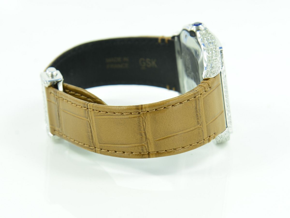 Cartier Santos de Cartier Aftermarket Diamond WSSA0018