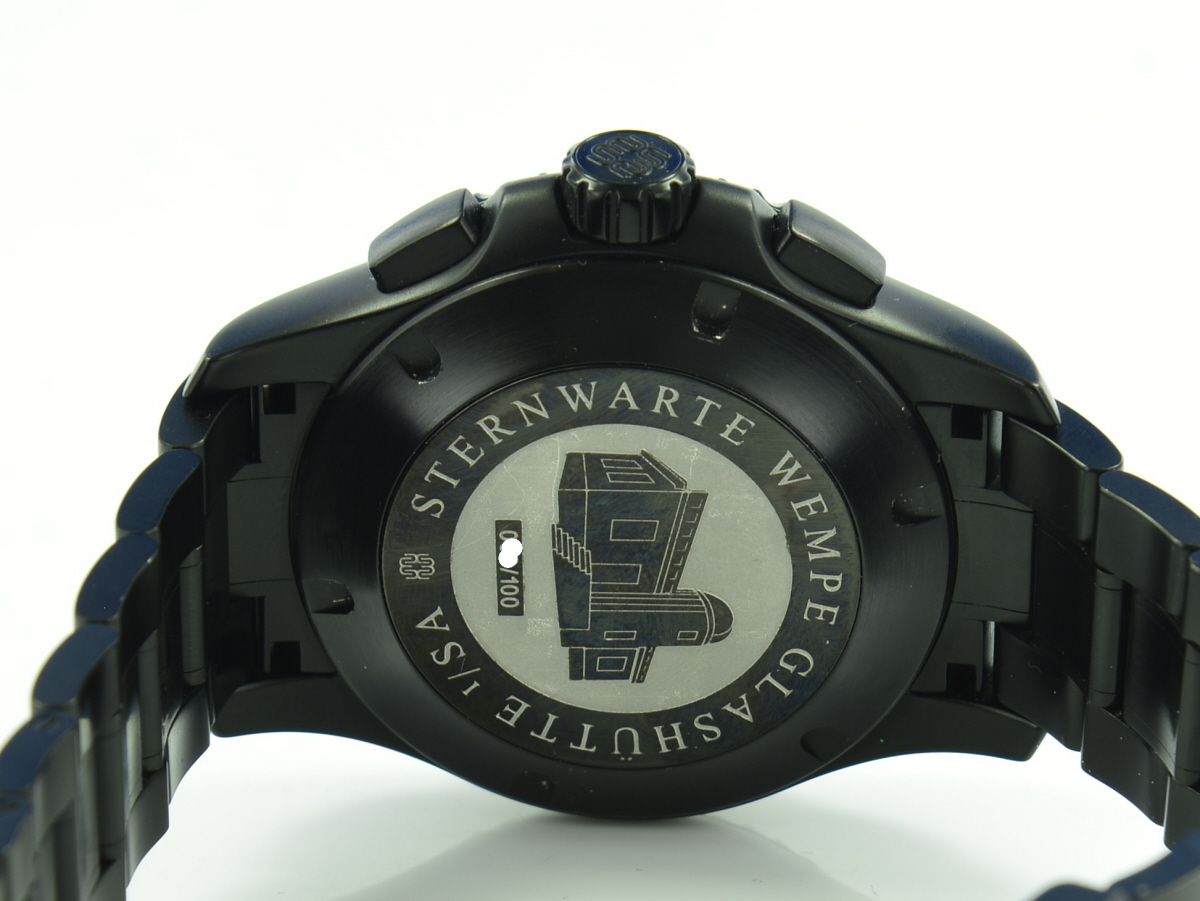 Wempe Zeitmeister Sport Taucher Chronograph DLC Chronometer WM690004
