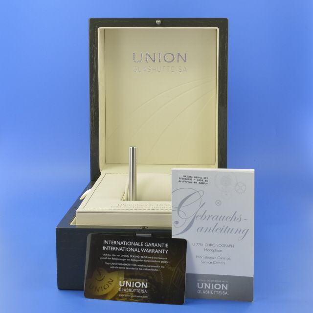 Union Glashtte Averin Chronograph Black Edition