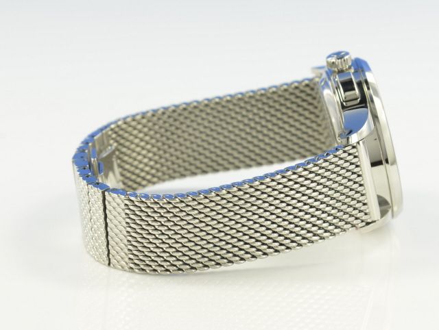 Union Glashtte Noramis Chronograph schwarz Milanaiseband