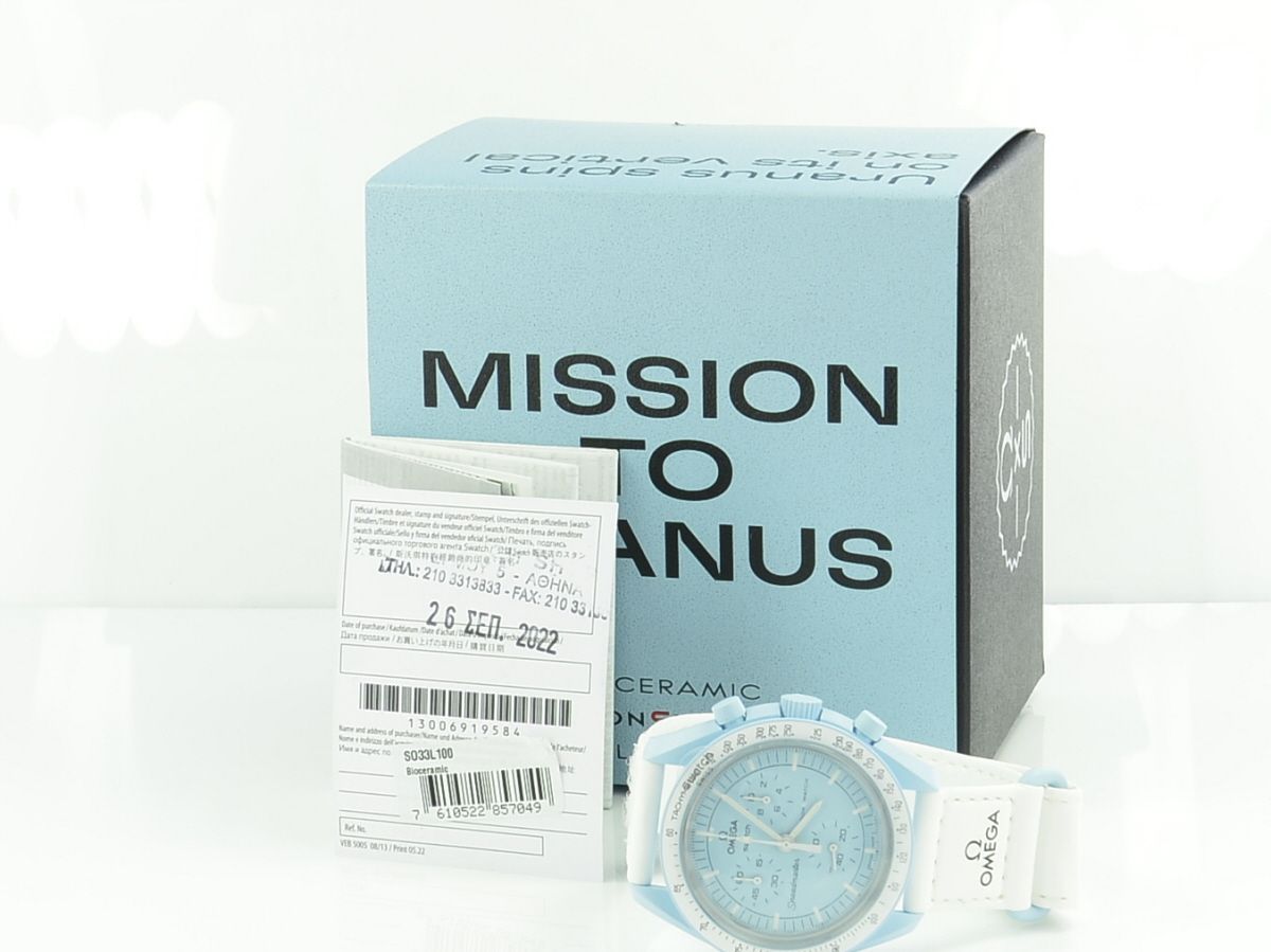 Swatch Omega Moonswatch Mission To Uranus