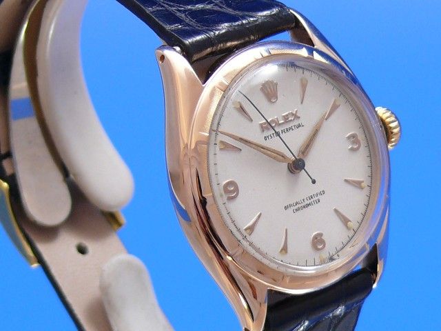 Rolex Oyster Perpetual Vintage18kt Rotgold