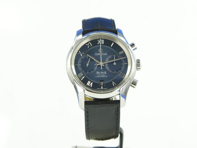 Omega Hour Vision De Ville Co-axial 42mm Chronograph Deep Blue