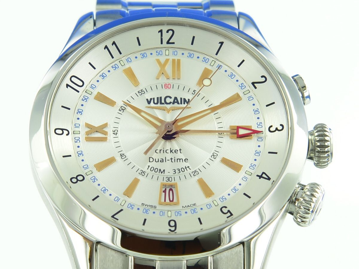 Vulcain Aviator Cricket Dual-Time
