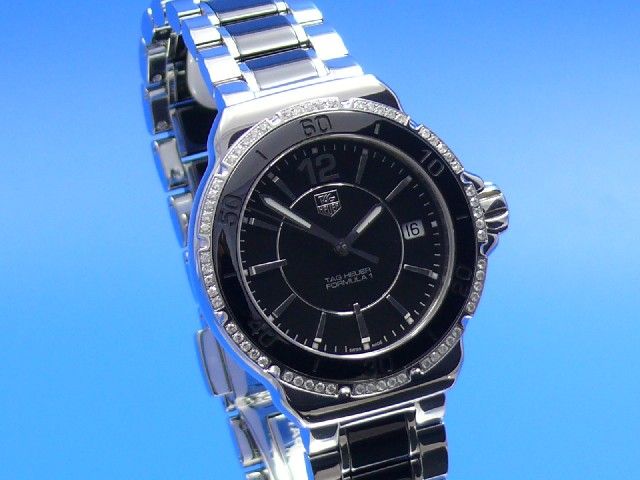 TAG Heuer Formula 1 Lady Steel Ceramic schwarz Diamond