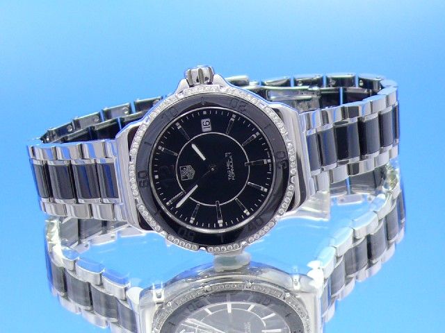 TAG Heuer Formula 1 Lady Steel Ceramic schwarz Diamond