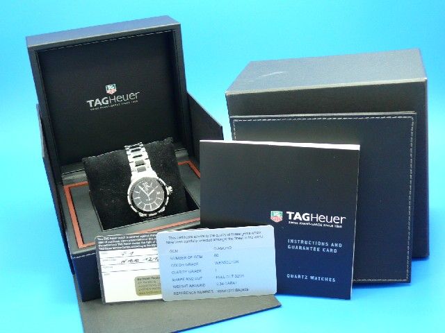 TAG Heuer Formula 1 Lady Steel Ceramic schwarz Diamond