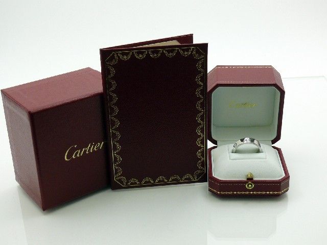 Cartier Love Ring in 18K WG gr.64