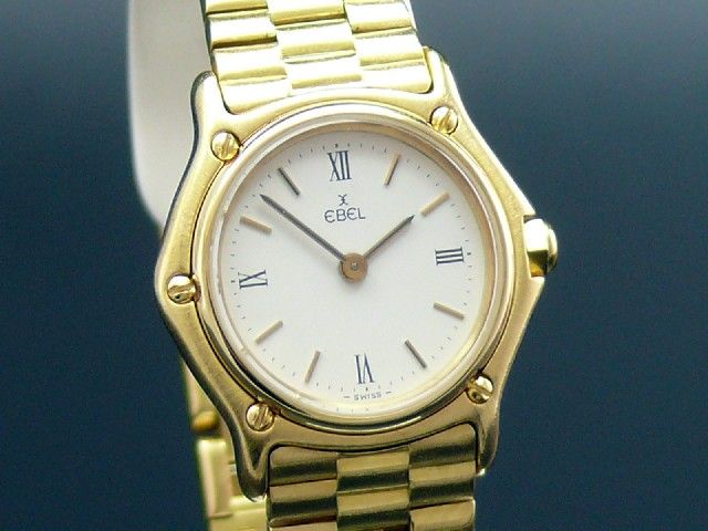 EBEl Classic Wave 18K Damenuhr