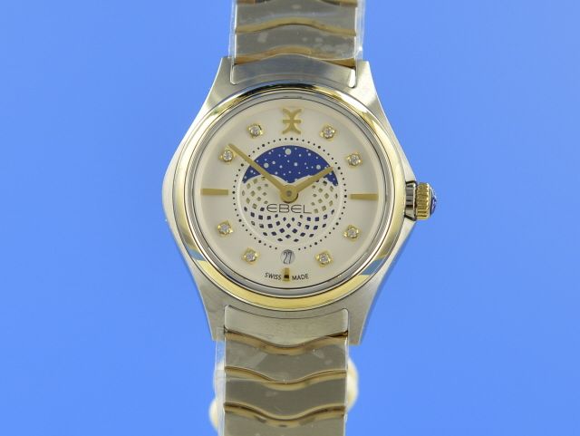 Ebel Wave Lady 30 mm Quarz Mondphase