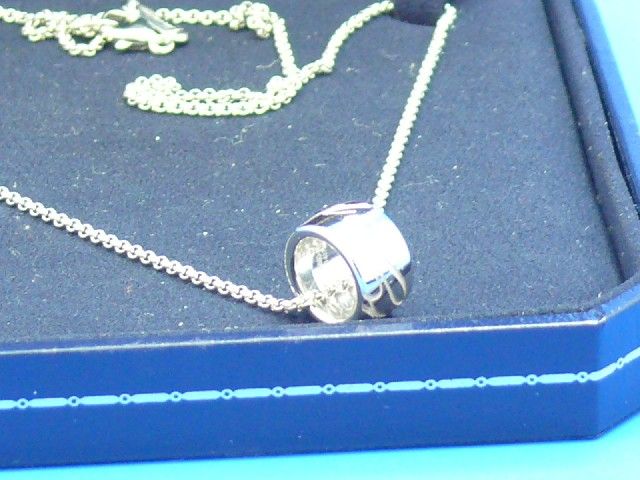 Chopard Chopardissimo 750/18K Weigold Anhnger & Kette