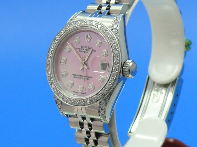 Rolex Lady-Datejust Brilliantziffernblatt & L�nette NICHT ROLEX