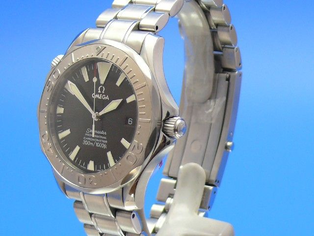 Omega Seamaster Professional 300M 18K Weigold Lnette