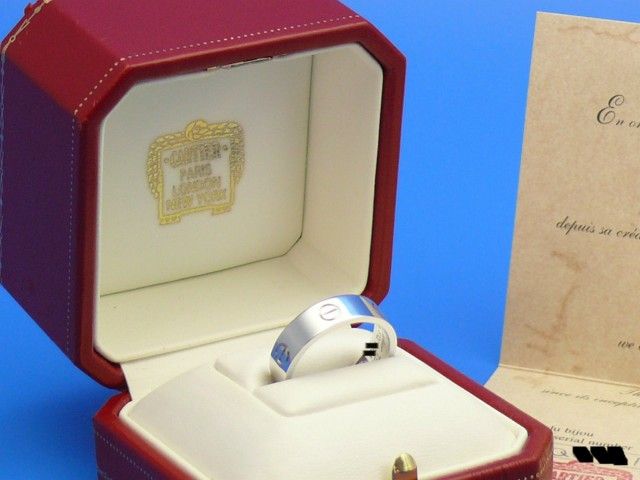 Cartier Love Ring 18K Weigold gr.61