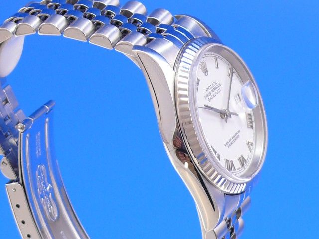 Rolex Datejust 36 mm Weigoldlnette