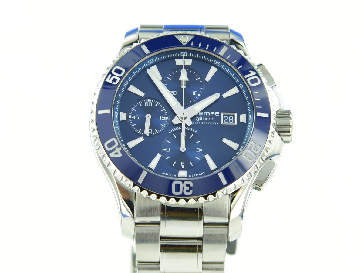 Wempe Glashütte I/SA Zeitmeister Sport Taucher Chronograph WM650020