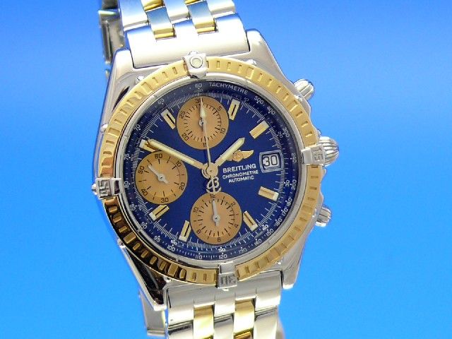 Breitling Windrider Chronomat Chronograph Stahl/Gold