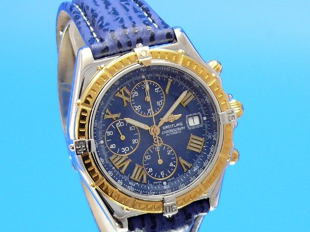 Breitling Windrider Crosswind Stahl/Gold