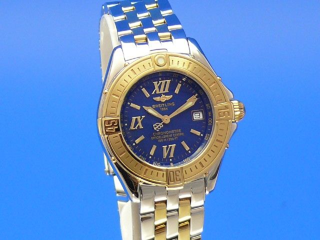 Breitling Windrider Lady B-Class Stahl/Gold