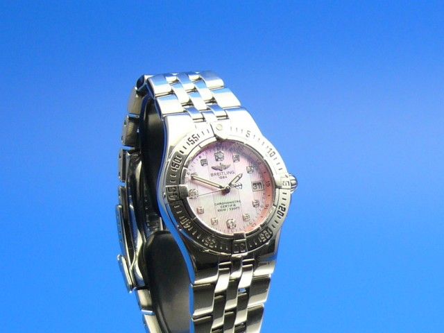 Breitling Windrider Starliner Damen mit Brillantzifferblatt