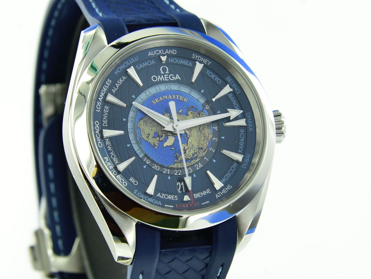 Omega Seamaster Aqua Terra Worldtimer 150m Master Chronometer Gmt