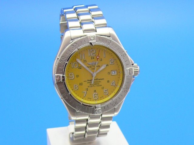 Breitling Superocean Yello Dial