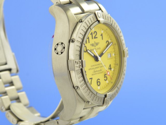 Breitling Avenger Titan Yello Dial
