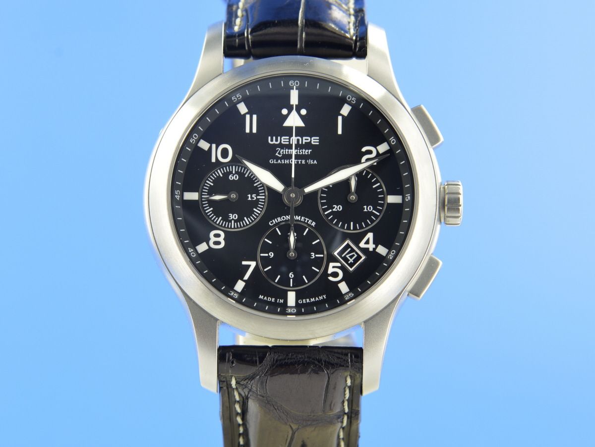 Wempe Zeitmeister Fliegeruhr Chronograph