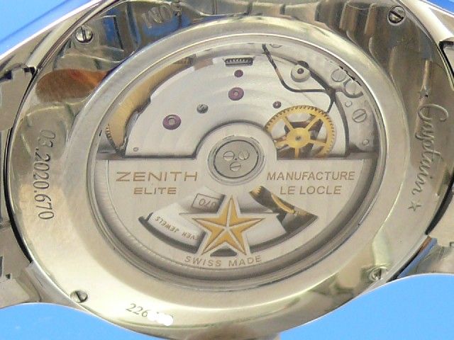 Zenith Captain Central Second
