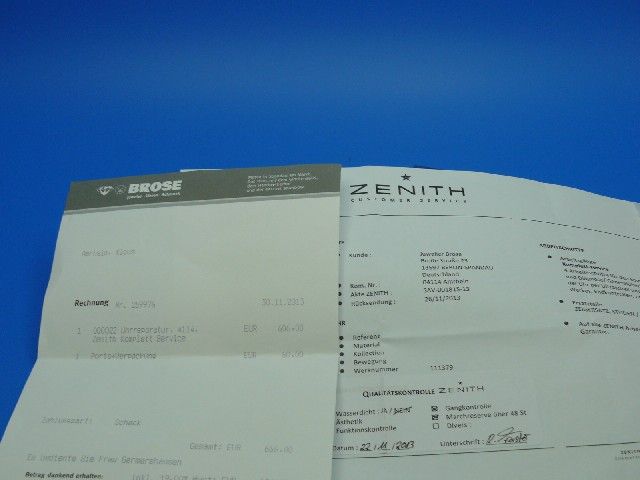 Zenith El Primero Chronograph Automatik