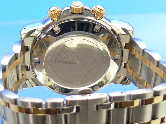 Zenith El Primero Rainbow Stahl/Gold