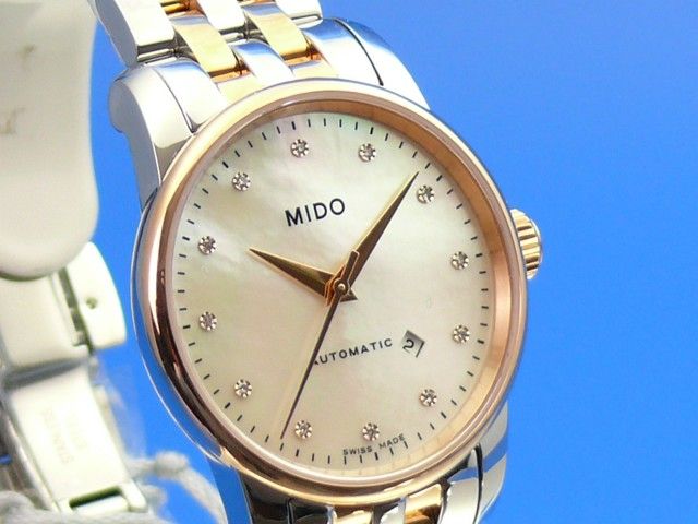 MIDO Baroncelli Damen Brillant Zifferblatt