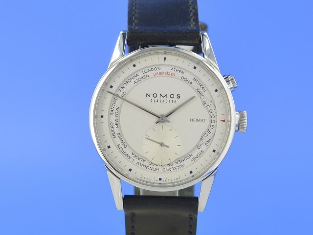 Nomos Zrich Weltzeit 140 Jahre Teichel Darmstadt