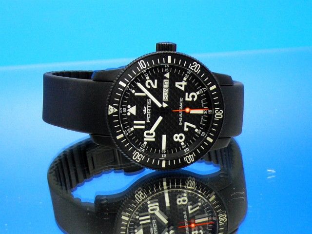 FORTIS B-42 DAY/DATE BLACK aus 02/2010