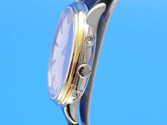 Junghans Diplomat Damen Funkuhr bicolor UVP 449