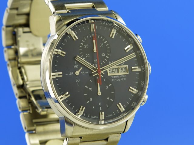 Mido Commander II blue Dial DayDate