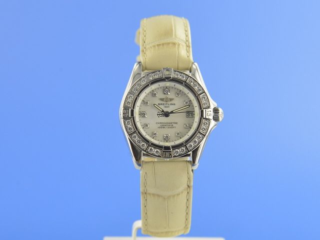 Breitling Callistino diamond bezel