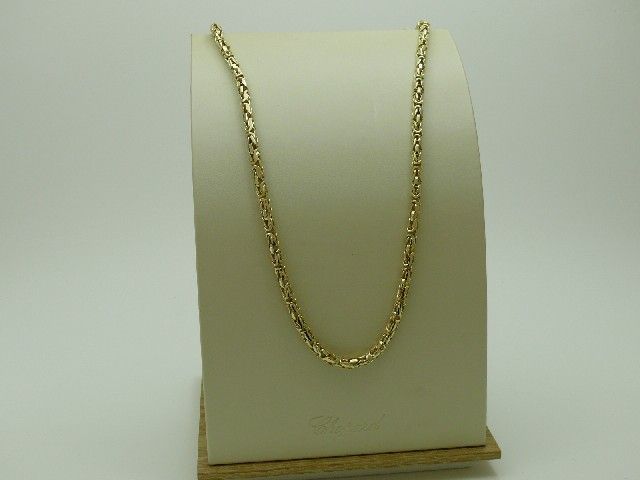 Kette massive Knigskette endlos in Gold 585/14K