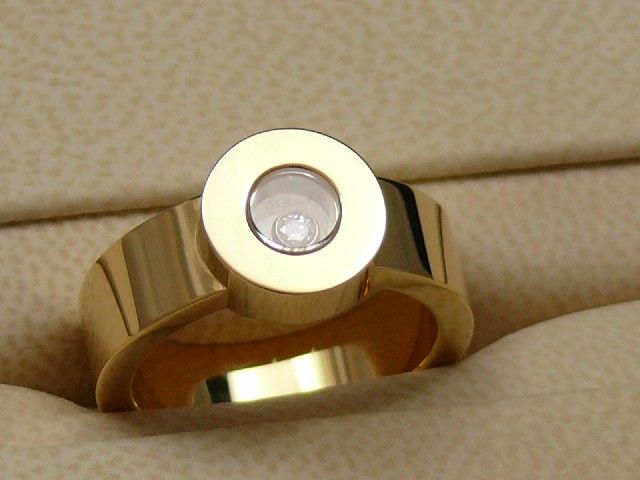 Chopard Happy Diamonds Ring 18K GG gr.53 UVP.1.680 