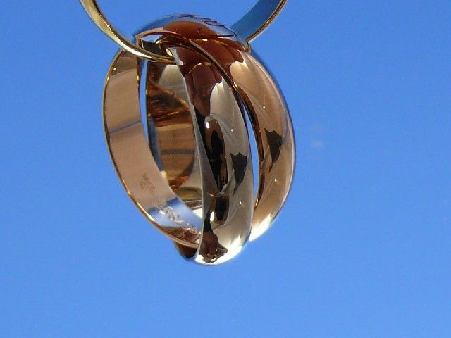 Cartier Trinity Ring groes Modell NP.2150  ungetragen