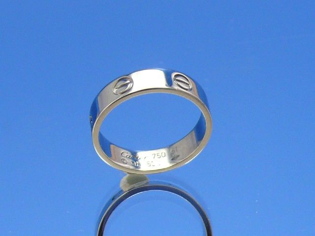 Cartier Love Ring in 18K WG gr.61