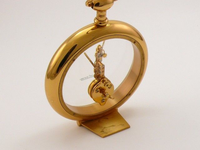 Jaeger LeCoultre Tischuhr mit 8-Tage Stabwerk