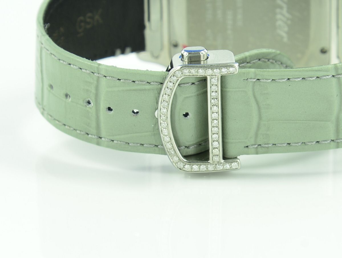 Cartier Santos de Cartier Aftermarket Diamond WSSA0018