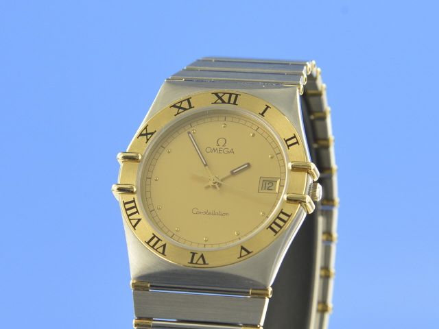 Omega Constellation Stahl/Gold 34 mm