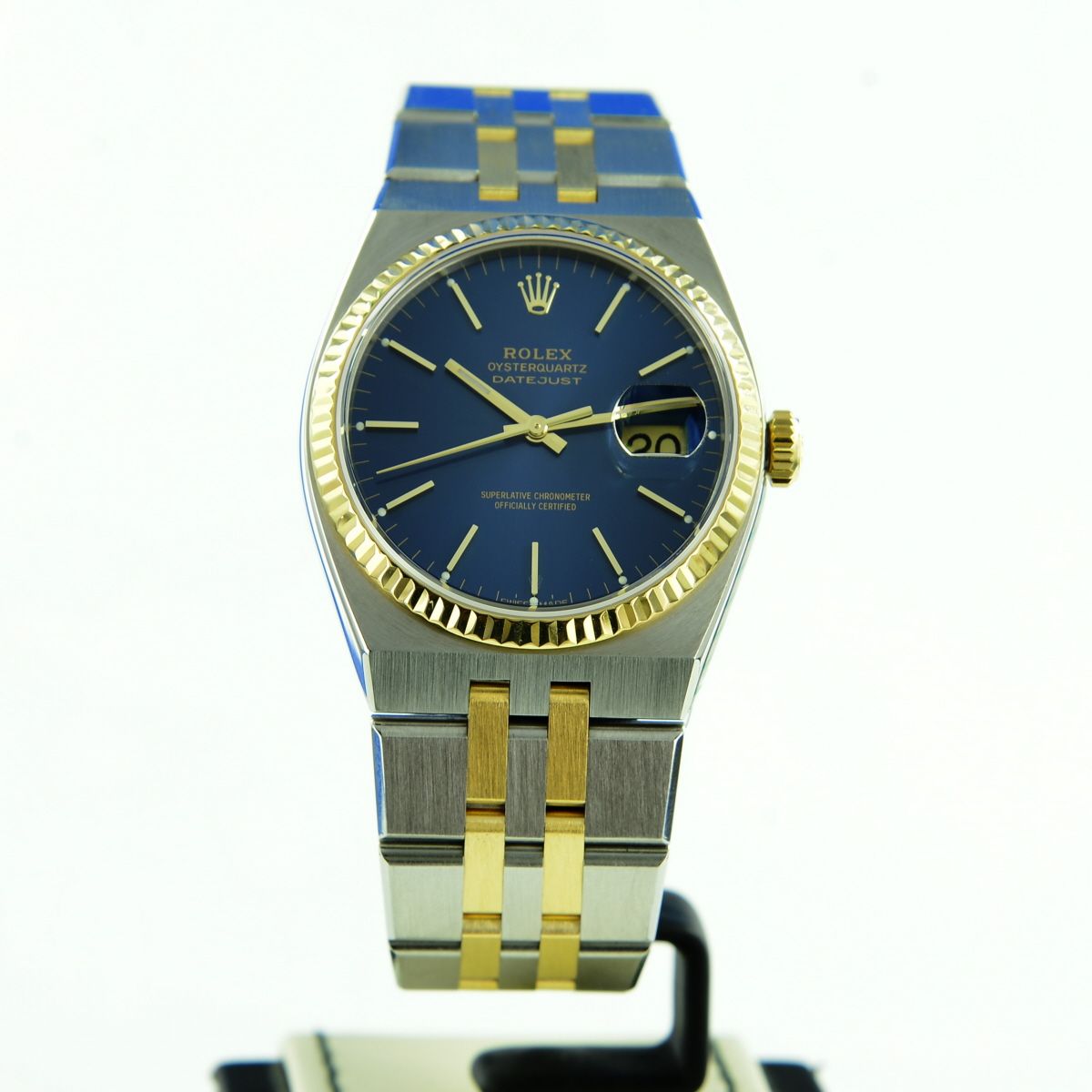 Rolex Datejust Oysterquarz 36 mm Stahl/Gold 17013