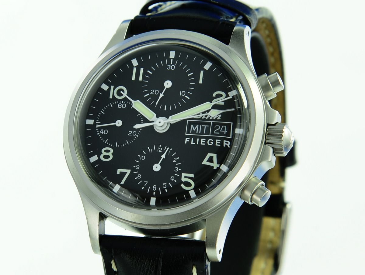 Sinn 356 Flieger St 38,5 mm Chronograph Automatik
