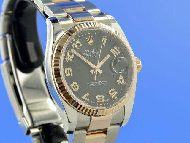 Rolex Datejust 36 mm Edelstahl/Ros�gold
