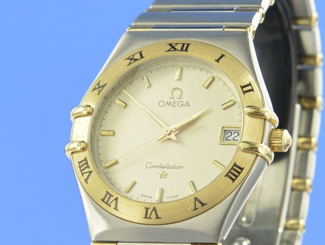 Omega Constellation Stahl/Gold 35 mm