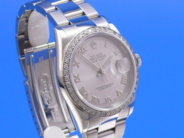 Rolex Datejust 36 mm Original Brillantlnette