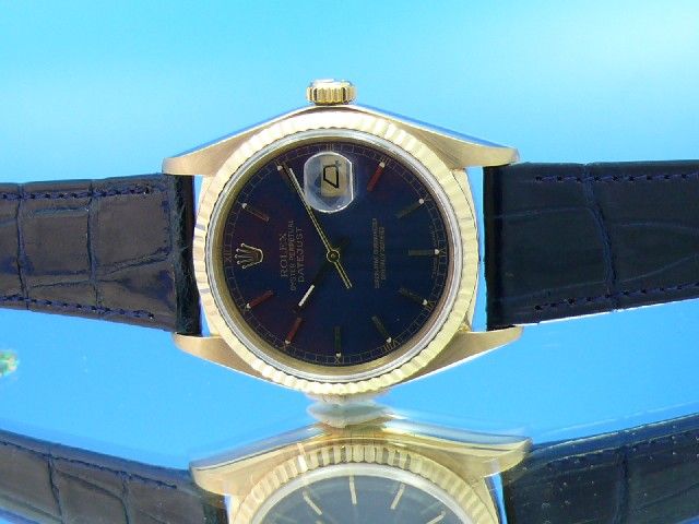 Rolex Datejust 18K Gold Herren 36 mm